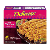 Delimex&nbsp;Taquitos&nbsp;Beef 25 Ct Full-Size Picture